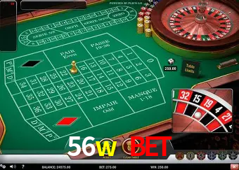 Roulette Table 56w bet